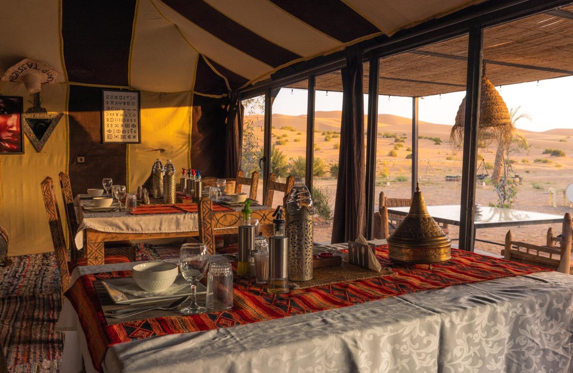 Tassili Luxury Desert Camp メルズーガ エクステリア 写真